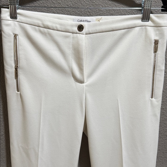 Calvin Klein White Trousers - Picture 2 of 5